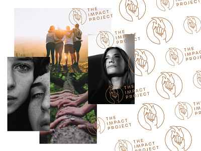 The Impact Project Mood Board branding educate indianapolis indy logo mood board sexual assualt support