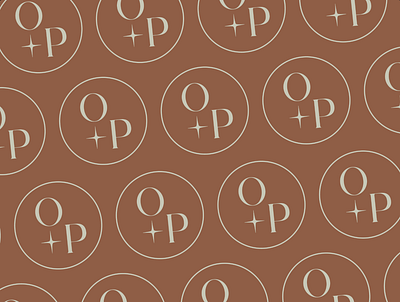 Olive + Pine Salon Logo Pattern branding hair logo hair salon hair salon branding hair salon design hair stylist indiana indianapolis indy logo logo pattern logo pattern hair salon pattern design salon branding salon logo