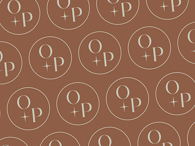 Olive + Pine Salon Logo Pattern branding hair logo hair salon hair salon branding hair salon design hair stylist indiana indianapolis indy logo logo pattern logo pattern hair salon pattern design salon branding salon logo