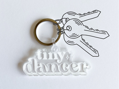 Tiny Dancer Keychain
