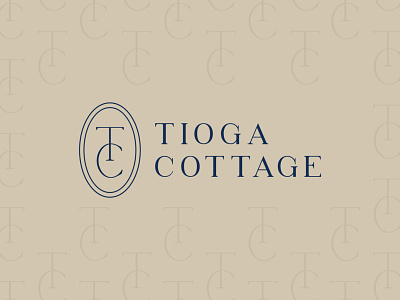 Tioga Cottage Brand boat flag boat logo branding cigar lounge cottage cottage brand cottage logo flag design horizontal logo indiana indianapolis indy lake lake life lake logo logo ralph lauren tc tc logo typography
