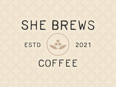 She Brews Coffee Company Branding