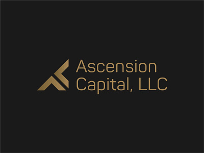 Unused Concept for Ascension Capital LLC ascension ascension capital llc banking banking logo branding crypotcurrency crypto crypto brand currency brand indiana indianapolis indy investment investment brand investment logo logo typography