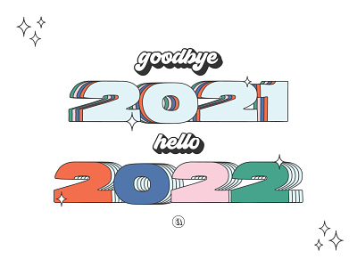 Goodbye 2021 Hello 2022 2021 2022 color typography colorful graphic colorful type goodbye 2021 happy new year hello 2022 indiana indianapolis indy motion design motion graphics new year new year graphic social graphic social media type type design typography