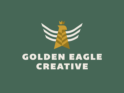 Golden Eagle Creative Primary Logo