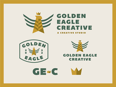 Golden Eagle Creative Logo Suite