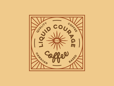 Coffee Badge badge design coffee badge coffee bean coffee brand coffee cart coffee logo coffee shop hawaii hawaiian coffee mobile coffee nashville star coffee tenneessee typography