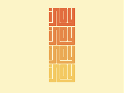 Indy Gradient Typography