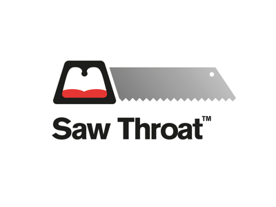 Saw Throat Logo logo saw throat