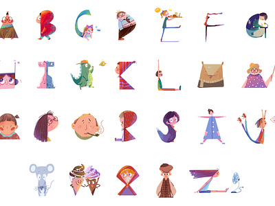 Doodles For Alphabet