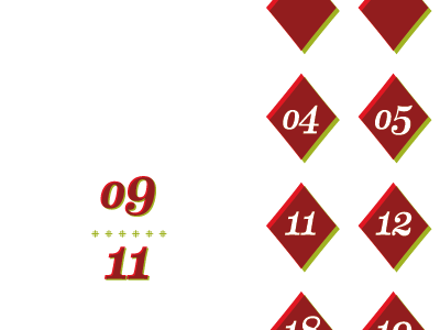 2011 Calendar Design calendars print type