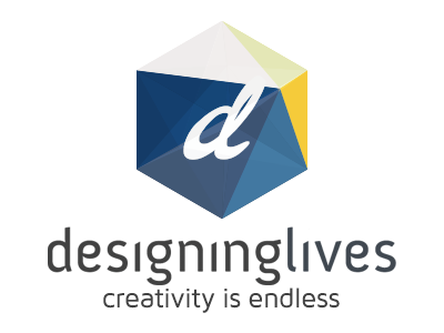 Designing lives designing lives identity logo
