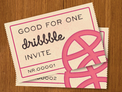 Dribbble invite