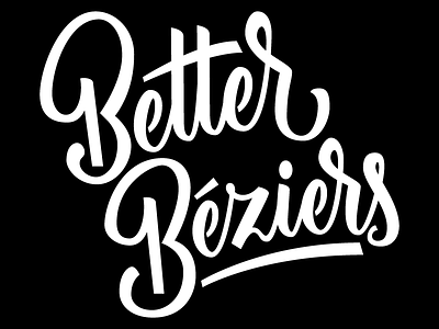 Better Béziers bézier illustrator lettering ligatures type vector workshop