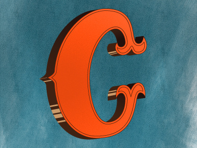 Give me a C alphabet lettering letters type