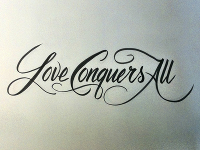 Love Conquers All by Kyle Gallant - Dribbble