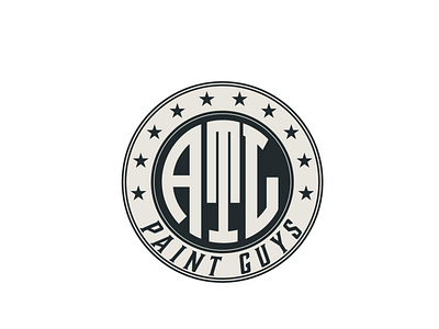 ATL PAINT GUYS BADGE LOGO