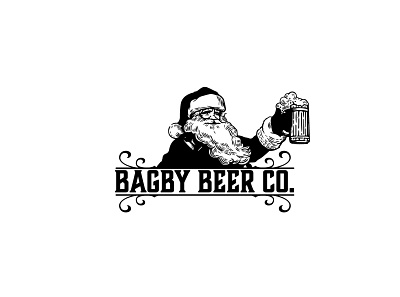 BAGBY BEER CO. Logo Design badge branding design flat illustration illustrator lettering logo logo design logo logodesign logo design retro badge typography vector vintage