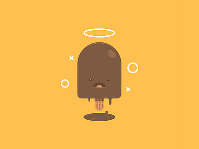 Ice Cream Character character flat flat design ice cream illustration