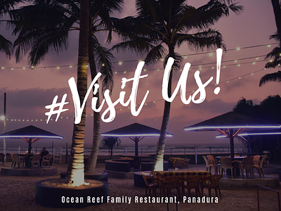 Ocean Reef Restaurant shoot advertising brochure colours design facebook flyer graphic instagram marketing photo shoot photos posts restaurant social media