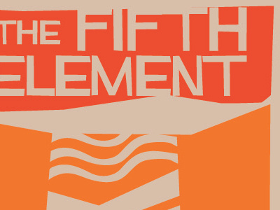 The Fifth Element hitchcock minimalism saul bass