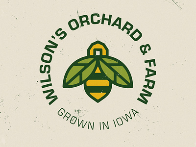 Wilson's Orchard & Farm Rebrand branding logo logo design logomark