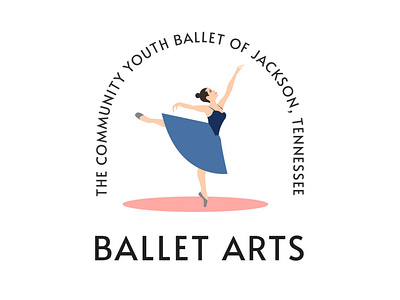 ballet design illustration inspiration logo vector