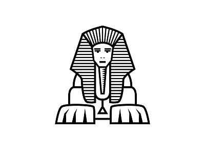 sfinx ▲ ai avatar design egypt inspiration logo piramid sphinx vector