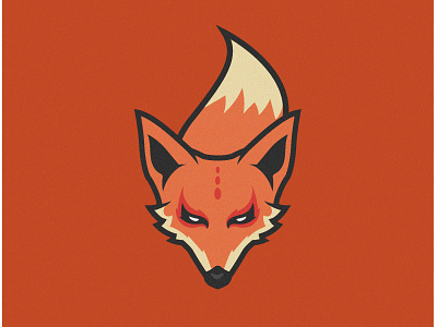 fox art design fox illustration inspiration logo mascot orange red vector