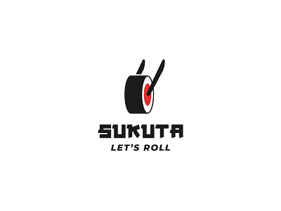 Sukuta ai delivery food illustration inspiration japan logo sushi vector