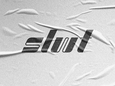 slwt black design inspiration letter lettering logo vector