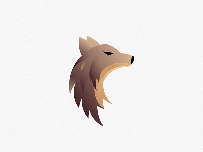 Wolf animation branding brown cartoon design icon illustration logo minimal ufa vector wolf