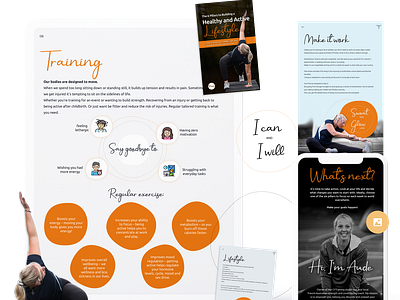 Ebook Design for Fitness Trainer banner design creative design ebook design fitness fitness app fitness logo graphic graphic design instagram love vector