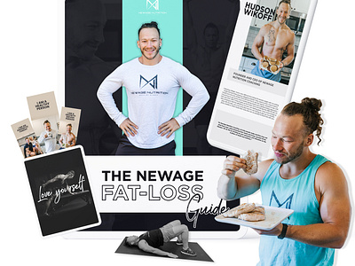 Fitness Ebook Design.