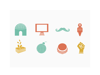 Taking Over the World Icons color design icons illustration symbols