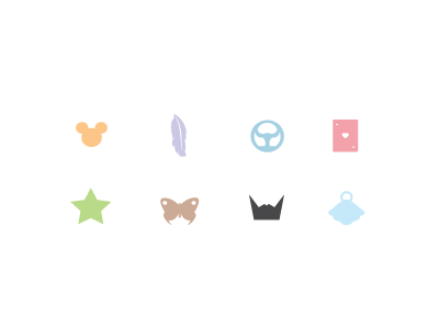 Charm Icons color design icon illustration video game