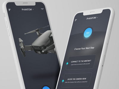 Drone APP - UI UX