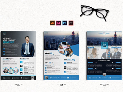 Corporate Flyer a4 ai banner bannerads business business flyer clean company company flyer cool corporate corporate flyer creative flyer flyer template indesign professional psd template