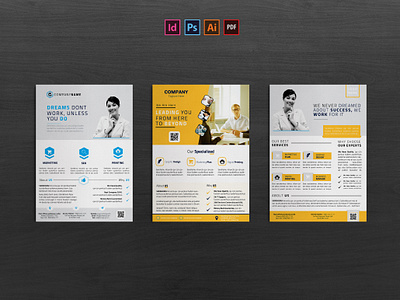 Corporate Flyer a4 ai banner bannerads business business flyer clean company company flyer cool corporate corporate flyer creative flyer flyer template indesign professional psd template