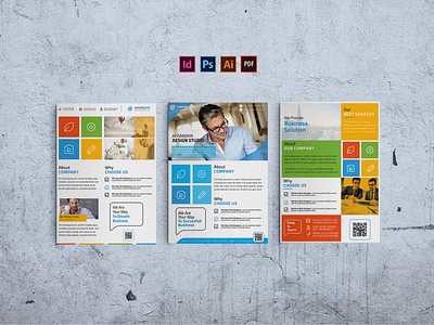 Corporate Flyer a4 ai banner bannerads business business flyer clean company company flyer cool corporate corporate flyer creative flyer flyer template indesign professional psd template