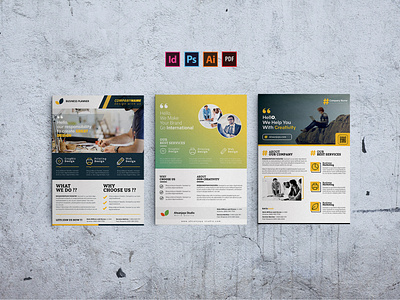 Corporate Flyer a4 ai banner bannerads business business flyer clean company company flyer cool corporate corporate flyer creative flyer flyer template indesign professional psd template