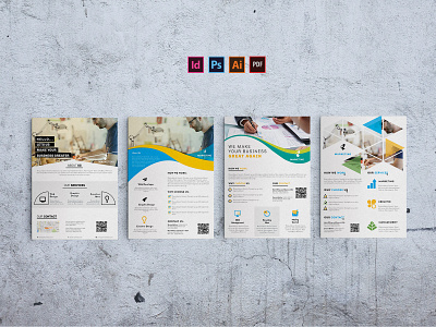 Corporate Flyer a4 ai banner bannerads business business flyer clean company company flyer cool corporate corporate flyer creative flyer flyer template indesign professional psd template