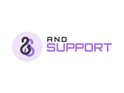 Logo And Support branding computer systems logo design networking support