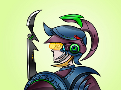 Westgrid Regular Warrior characterdesign