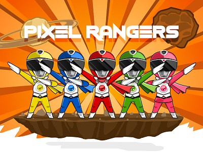 Pixel Ranger power ranger ranger super sentai tokusatsu