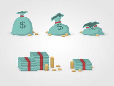 Simpler - budget icons $ budget gold illustration money price