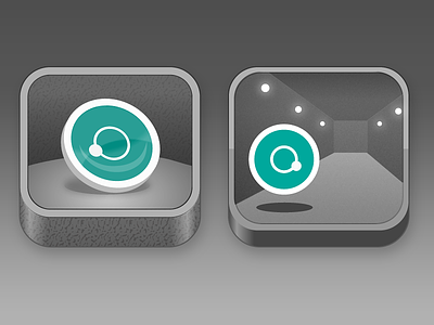 Augmented reality app icons