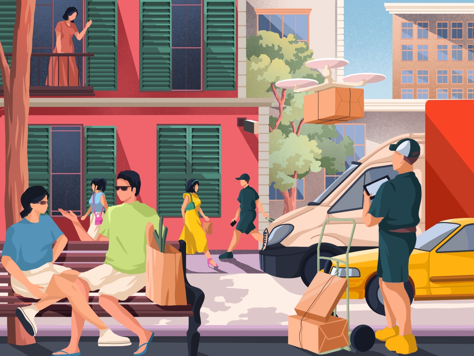 ones afternoon by Lee Art on Dribbble