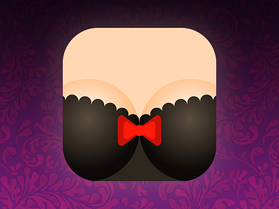 Icon for adult game app icon vector