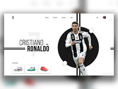 CR7 Juventus Football profile